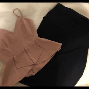 Pink and black set‼️